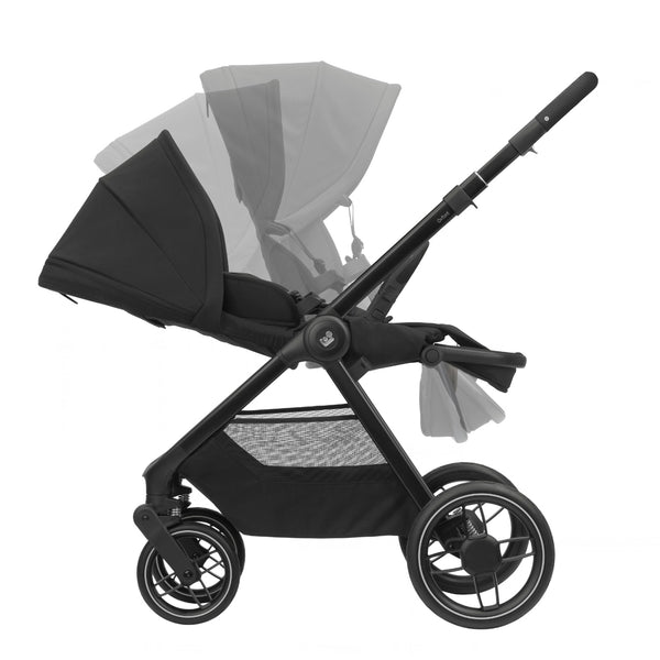Maxi-Cosi Oxford+ com carrinho, alcofa Sense, Pebble Slide Pro e base FamilyFix Slide Pro para bebé.