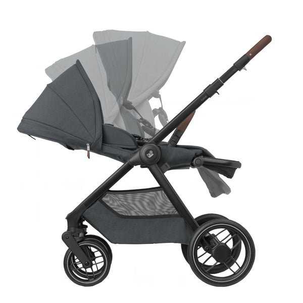 Maxi-Cosi Oxford+ com carrinho, alcofa Sense, Pebble Slide Pro e base FamilyFix Slide Pro para bebé.