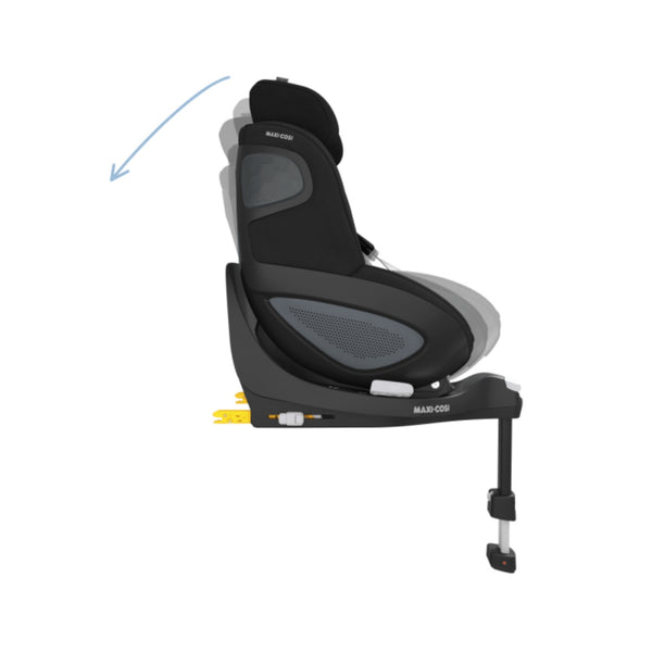 Cadeira auto MAXI-COSI Pearl 360 Pro 2 i-Size com rotação de 360°, tecnologia FlexiSpin, proteção lateral G-CELL, ventilação ClimaFlow e utilização em contra marcha até aos 4 anos. Authentic Black