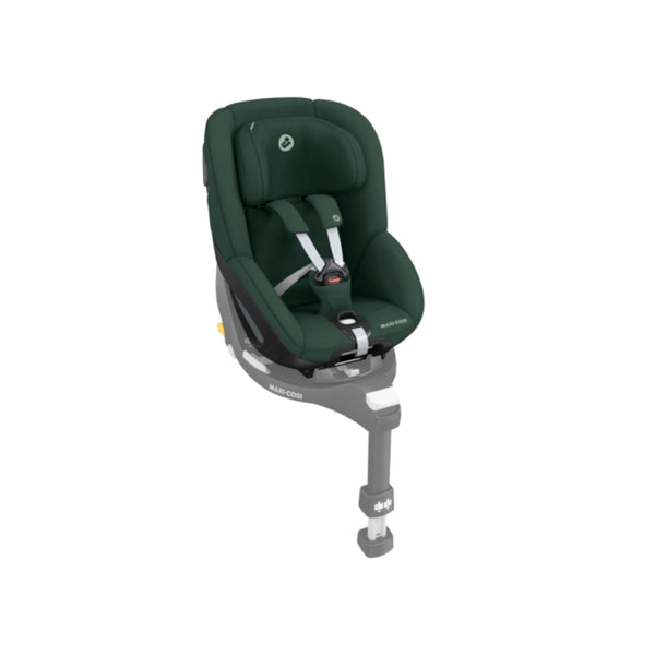 Cadeira auto MAXI-COSI Pearl 360 Pro 2 i-Size com rotação de 360°, tecnologia FlexiSpin, proteção lateral G-CELL, ventilação ClimaFlow e utilização em contra marcha até aos 4 anos. Authentic Green