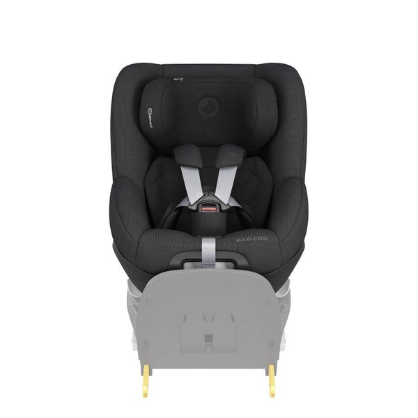 Cadeira auto MAXI-COSI Pearl 360 Pro i-Size com tecnologia SlideTech®, rotação de 360°, proteção lateral G-CELL, ventilação ClimaFlow e tecidos reciclados para crianças dos 61 aos 105 cm. Authentic Black