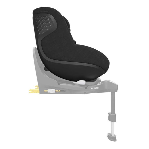 Cadeira auto MAXI-COSI Pearl 360 Pro i-Size com tecnologia SlideTech®, rotação de 360°, proteção lateral G-CELL, ventilação ClimaFlow e tecidos reciclados para crianças dos 61 aos 105 cm. Authentic Black