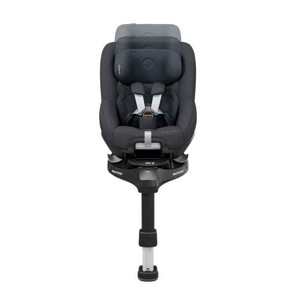 Cadeira auto MAXI-COSI Pearl 360 Pro i-Size com tecnologia SlideTech®, rotação de 360°, proteção lateral G-CELL, ventilação ClimaFlow e tecidos reciclados para crianças dos 61 aos 105 cm. Authentic Graphite