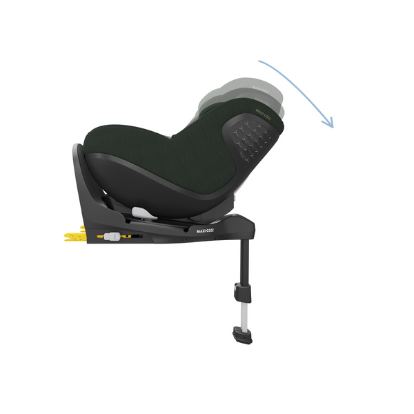 Cadeira auto MAXI-COSI Pearl 360 Pro i-Size com tecnologia SlideTech®, rotação de 360°, proteção lateral G-CELL, ventilação ClimaFlow e tecidos reciclados para crianças dos 61 aos 105 cm. Authentic Green