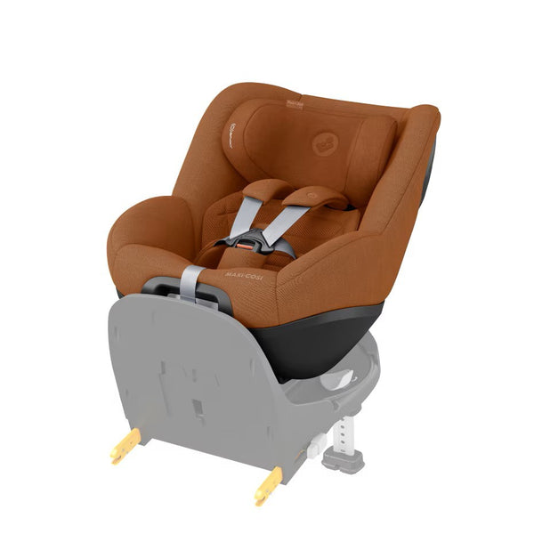 Cadeira auto MAXI-COSI Pearl 360 Pro i-Size com tecnologia SlideTech®, rotação de 360°, proteção lateral G-CELL, ventilação ClimaFlow e tecidos reciclados para crianças dos 61 aos 105 cm. Authentic Terra