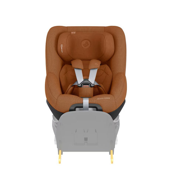 Cadeira auto MAXI-COSI Pearl 360 Pro i-Size com tecnologia SlideTech®, rotação de 360°, proteção lateral G-CELL, ventilação ClimaFlow e tecidos reciclados para crianças dos 61 aos 105 cm. Authentic Terra