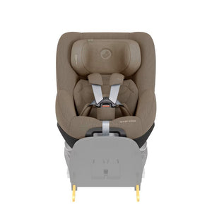 Cadeira auto MAXI-COSI Pearl 360 Pro i-Size com tecnologia SlideTech®, rotação de 360°, proteção lateral G-CELL, ventilação ClimaFlow e tecidos reciclados para crianças dos 61 aos 105 cm. Authentic Truffle
