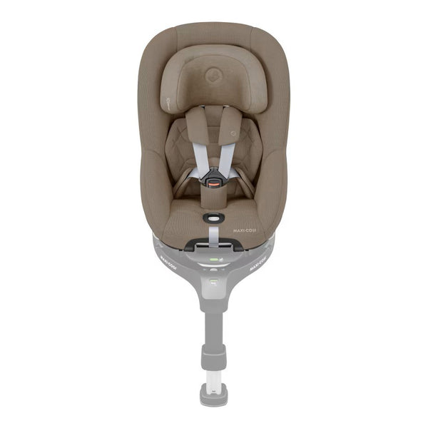 Cadeira auto MAXI-COSI Pearl 360 Pro i-Size com tecnologia SlideTech®, rotação de 360°, proteção lateral G-CELL, ventilação ClimaFlow e tecidos reciclados para crianças dos 61 aos 105 cm. Authentic Truffle