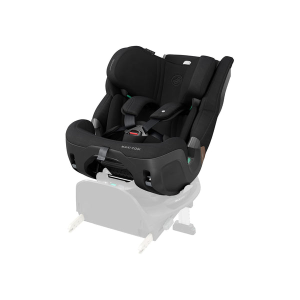 Cadeira auto MAXI-COSI Pearl XL Slide Pro dos 61 aos 150 cm com SLIDETECH®2, rotação 360°, proteção G-CELL e AirProtect e Base FamilyFix Slide Pro. Authentic Black