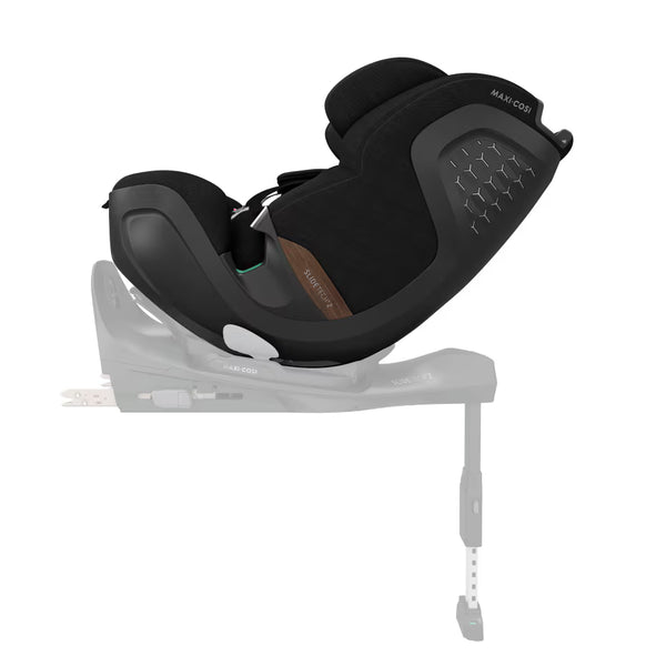 Cadeira auto MAXI-COSI Pearl XL Slide Pro dos 61 aos 150 cm com SLIDETECH®2, rotação 360°, proteção G-CELL e AirProtect e Base FamilyFix Slide Pro. Authentic Black
