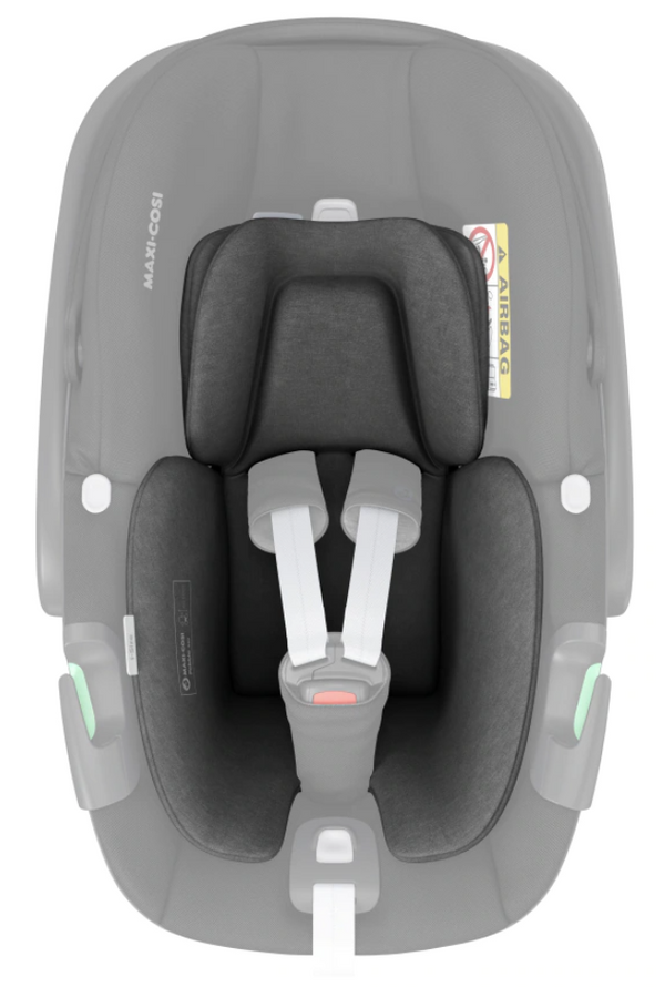 Cadeira auto MAXI-COSI Pebble 360 i-Size com rotação de 360°, redutor para recém-nascidos, proteção reforçada contra impactos laterais e compatível com Base FamilyFix 360 para bebés dos 40 aos 83 cm. Essential Black