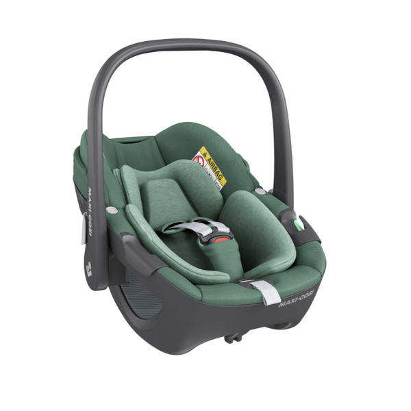 Cadeira auto MAXI-COSI Pebble 360 i-Size com rotação de 360°, redutor para recém-nascidos, proteção reforçada contra impactos laterais e compatível com Base FamilyFix 360 para bebés dos 40 aos 83 cm. Essential Green