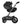 Cadeira auto Maxi-Cosi Pebble Slide Pro i-Size leve com posição deitada e posição 360 na cor onyx black