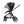 MAXI-COSI STREET+, carrinho de bebé compacto com alcofa incluída, fecho automático com uma mão, posição totalmente deitada e compatível com cadeiras auto Maxi-Cosi até aos 22 kg. Essential Black
