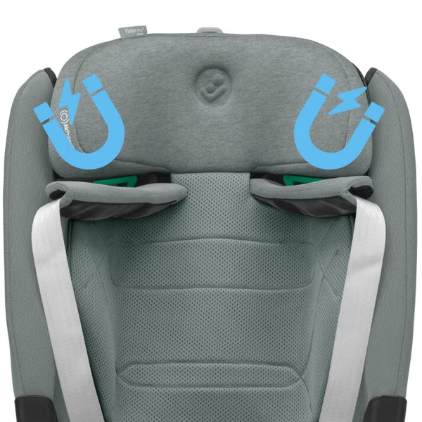Cadeira auto MAXI-COSI Titan Pro² i-Size dos 76 aos 150 cm com ISOFIX, Top Tether, proteção G-CELL, AirProtect e arnês magnético de 5 pontos.
Authentic Grey