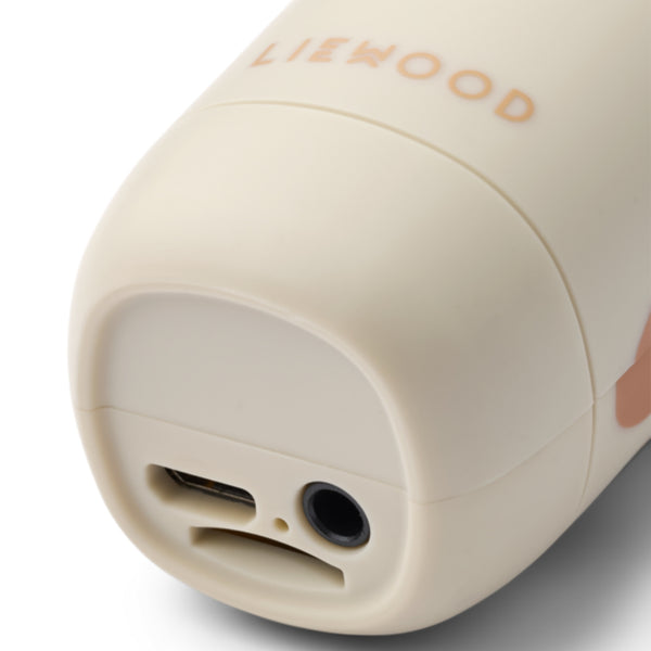 Microfone de karaoke sem fios para crianças a partir dos 3 anos, com efeitos de voz, modo TWS para duetos e carregamento USB-C.
Peach Sea Shell