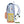 Mochila Grande Quadrada Hello Hossy em poliéster reciclado, impermeável, com interior acolchoado, formato para dossiers A4, bolso para garrafa de água e capacidade de 15 L para crianças a partir dos 6 anos cor dunk