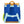Mochila Grande Quadrada Hello Hossy em poliéster reciclado, impermeável, com interior acolchoado, formato para dossiers A4, bolso para garrafa de água e capacidade de 15 L para crianças a partir dos 6 anos cor mini blue canyon