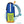 Mochila Grande Quadrada Hello Hossy em poliéster reciclado, impermeável, com interior acolchoado, formato para dossiers A4, bolso para garrafa de água e capacidade de 15 L para crianças a partir dos 6 anos cor mini blue canyon