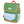 Mochila Grande Quadrada Hello Hossy em poliéster reciclado, impermeável, com interior acolchoado, formato para dossiers A4, bolso para garrafa de água e capacidade de 15 L para crianças a partir dos 6 anos cor mini green lake
