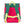 Mochila Grande Quadrada Hello Hossy em poliéster reciclado, impermeável, com interior acolchoado, formato para dossiers A4, bolso para garrafa de água e capacidade de 15 L para crianças a partir dos 6 anos cor mini pasteque