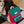 Mochila Grande Quadrada Hello Hossy em poliéster reciclado, impermeável, com interior acolchoado, formato para dossiers A4, bolso para garrafa de água e capacidade de 15 L para crianças a partir dos 6 anos cor mini pasteque