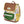 Mochila Grande Quadrada Hello Hossy em poliéster reciclado, impermeável, com interior acolchoado, formato para dossiers A4, bolso para garrafa de água e capacidade de 15 L para crianças a partir dos 6 anos cor san francisco