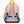 Mochila Grande Redonda Hello Hossy em poliéster reciclado, impermeável, com capacidade de 15 litros, compatível com dossiers A4, alças acolchoadas e bolso para garrafa de água para crianças a partir dos 6 anos mini creamy