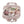 Mochila de maternidade da Walking Mum modelo praline Vichy na cor moka - vermelho