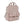 Mochila de maternidade da Walking Mum modelo praline Vichy na cor moka - vermelho