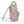 Mochila de maternidade da Walking Mum modelo praline Vichy na cor moka - vermelho