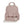 Mochila de maternidade da Walking Mum modelo praline Vichy na cor moka - vermelho