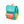 Mochila Pequena Quadrada Hello Hossy em poliéster reciclado, impermeável, com compartimento para cadernos A4, bolso para garrafa de água, alças acolchoadas e capacidade de 7,3 L para crianças dos 2 aos 5 anos. Disco Roar