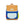 Mochila Pequena Quadrada Hello Hossy em poliéster reciclado, impermeável, com compartimento para cadernos A4, bolso para garrafa de água, alças acolchoadas e capacidade de 7,3 L para crianças dos 2 aos 5 anos. Mini Blue Canyon