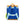 Mochila Pequena Quadrada Hello Hossy em poliéster reciclado, impermeável, com compartimento para cadernos A4, bolso para garrafa de água, alças acolchoadas e capacidade de 7,3 L para crianças dos 2 aos 5 anos. Mini Blue Canyon