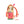 Mochila Pequena Quadrada Hello Hossy em poliéster reciclado, impermeável, com compartimento para cadernos A4, bolso para garrafa de água, alças acolchoadas e capacidade de 7,3 L para crianças dos 2 aos 5 anos. Unicorn