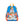 Mochila Pequena Redonda Hello Hossy em poliéster reciclado, impermeável, com formato A4, costas e alças acolchoadas, bolso para garrafa de água e capacidade de 7,3 L para crianças dos 2 aos 5 anos.
Happy Ride