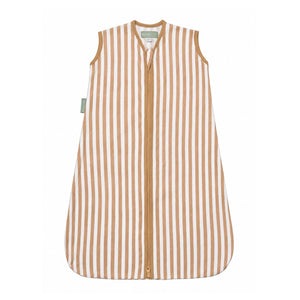 Saco de dormir de verão para bebés da Molis&Co na cor sand stripes
