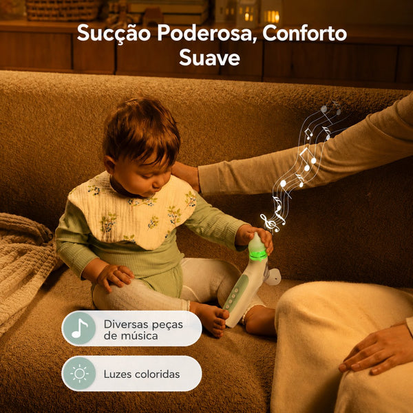 ASPIRADOR NASAL 2 EM 1 DE SPRAY E SUCÇÃO MOMCOZY