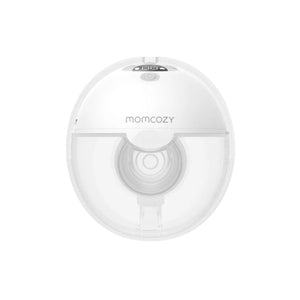 Momcozy M5 Duplo, extrator de leite portátil premium mãos-livres com tecnologia Baby Mouth, microvibração, 3 modos, 9 níveis ajustáveis e bolsa de transporte.
