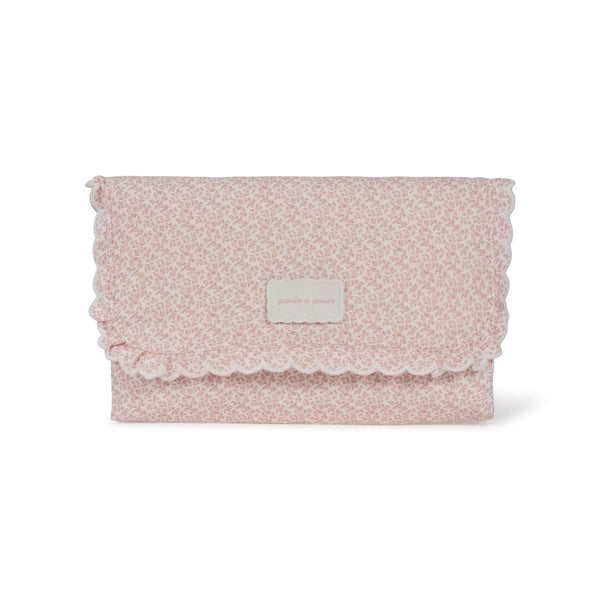 Muda-Fraldas Portátil Pasito a Pasito Maison Tender, em algodão com interior acolchoado e impermeável, dobrável
Flowers