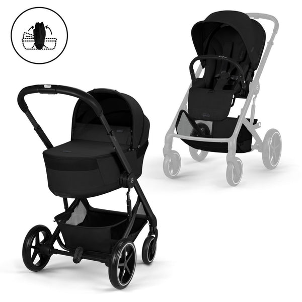 CYBEX BALIOS S LUX TRIO COM ALCOFA DOBRÁVEL, CLOUD G3 PLUS E BASE G3