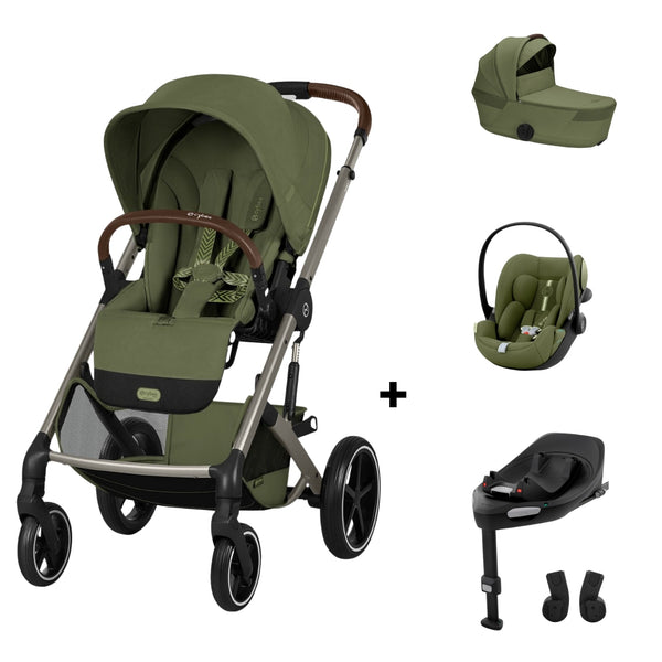 CYBEX BALIOS S LUX TRIO COM ALCOFA DOBRÁVEL, CLOUD G3 PLUS E BASE G3