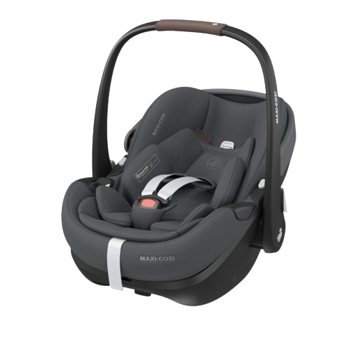 PACK MAXI-COSI FAME DUO com carrinho Fame, alcofa ajustável, cadeira auto Pebble 360 Pro 2, Base FamilyFix 360 Pro ISOFIX e adaptadores incluídos. Sistema de viagem premium desde o nascimento até aos 22 kg. Twillic Graphite