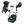 PACK MAXI-COSI FAME DUO com carrinho Fame, alcofa ajustável, cadeira auto Pebble 360 Pro 2, Base FamilyFix 360 Pro ISOFIX e adaptadores incluídos. Sistema de viagem premium desde o nascimento até aos 22 kg. Twillic Green