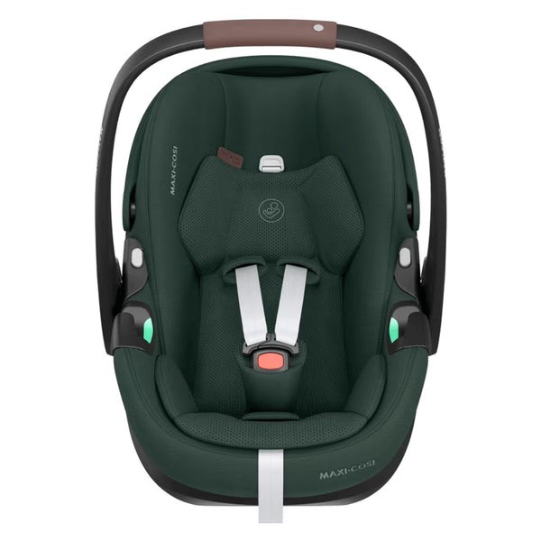 PACK MAXI-COSI FAME TRIO com carrinho Fame, alcofa ajustável e respirável, cadeira auto Pebble 360 Pro 2 homologada i-Size e adaptadores incluídos. Sistema de viagem premium desde o nascimento. Twillic Black