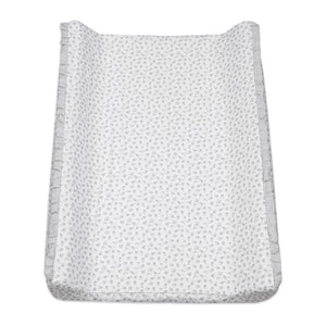 Colchão muda fraldas Pasito a Pasito Little Bloom Flowers Grey confortável e seguro