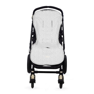 Forra universal carrinho Pasito a Pasito Little Bloom Flowers Grey confortável bebé