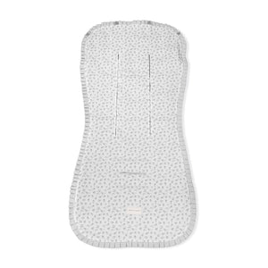 Forra universal carrinho Pasito a Pasito Little Bloom Flowers Grey confortável bebé