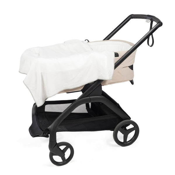 Pack de 2 musselinas da pasito a pasito coleção little bloom na cor vichy grey